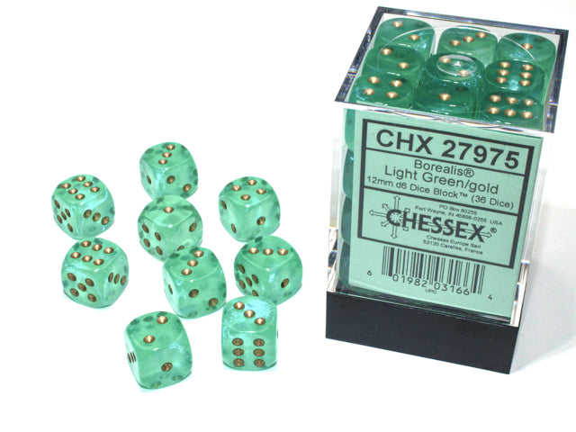 12MM d6 Dice Block (36 dice)