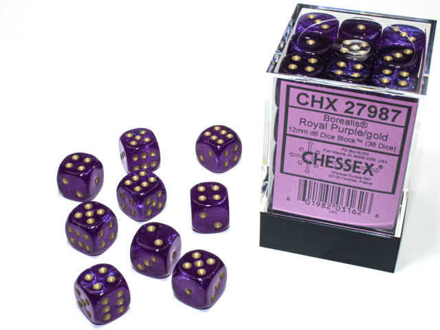 12MM d6 Dice Block (36 dice)