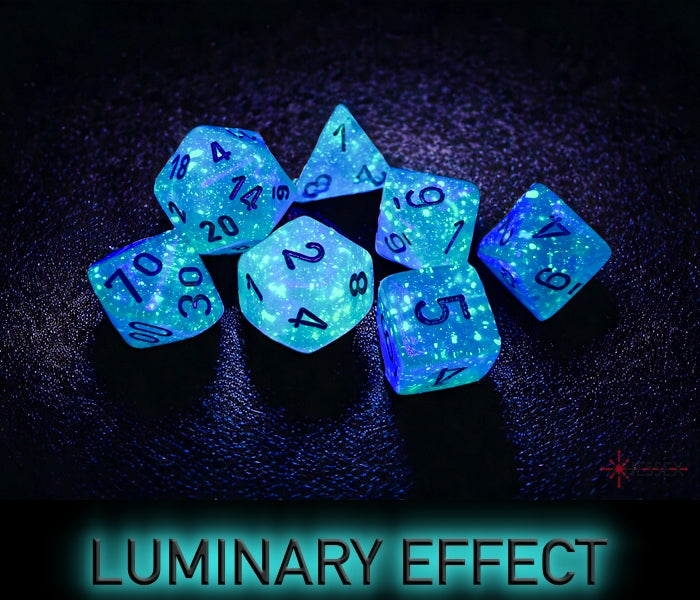 Borealis 7-die Set Light Green/gold Luminary