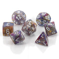 Festive: Mini-Polyhedral Carousel/white 7-Die Set image 0