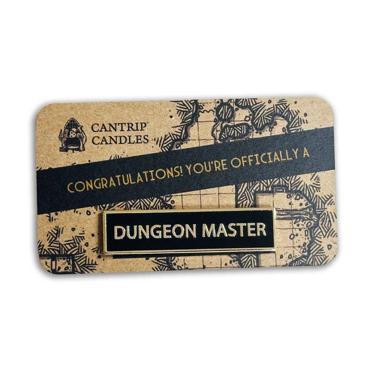 Dungeon Master Badge - Enamel Pin