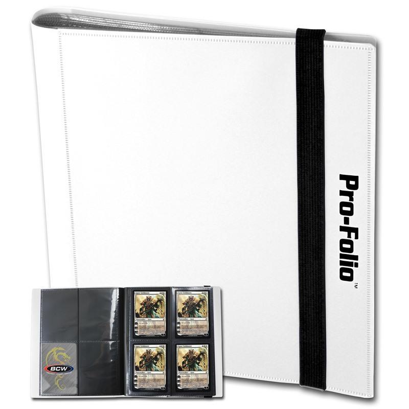 BCW Z-Folio 4-Pocket Album - White