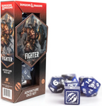 DND ADVENTURE DICE FIGHTER: BLUE image 0