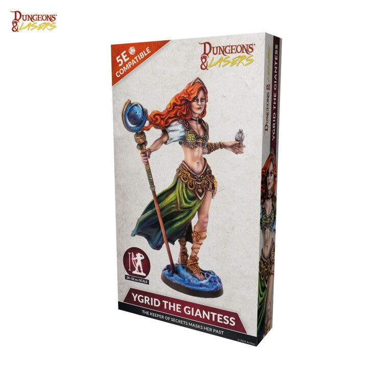 Dungeons & Lasers: Miniatures - Ygrid, The Giantess image 0
