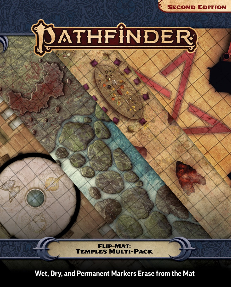 Pathfinder RPG: Flip-Mat - Multi-Pack Temples image 0