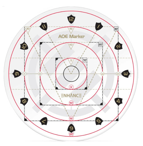 TTRPG Spell AoE Marker Template image 0