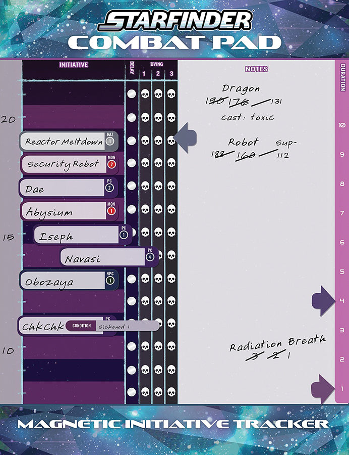 Starfinder RPG: Combat Pad (S2) image 0