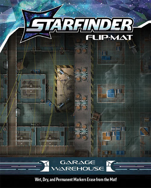 Starfinder RPG: Flip-Mat - Garage Warehouse image 0