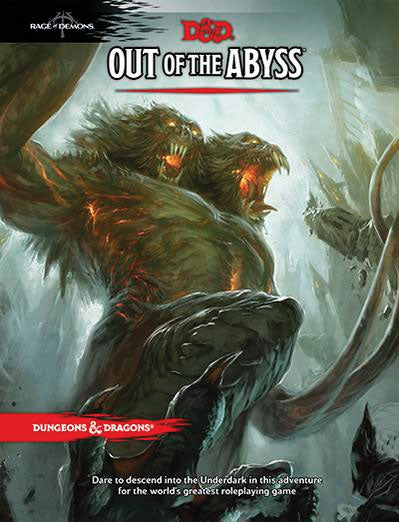 Dungeons & Dragons RPG: Out of the Abyss Hard Cover image 0