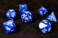 Polyhedral Dice Tube - Pearl Blue image 0