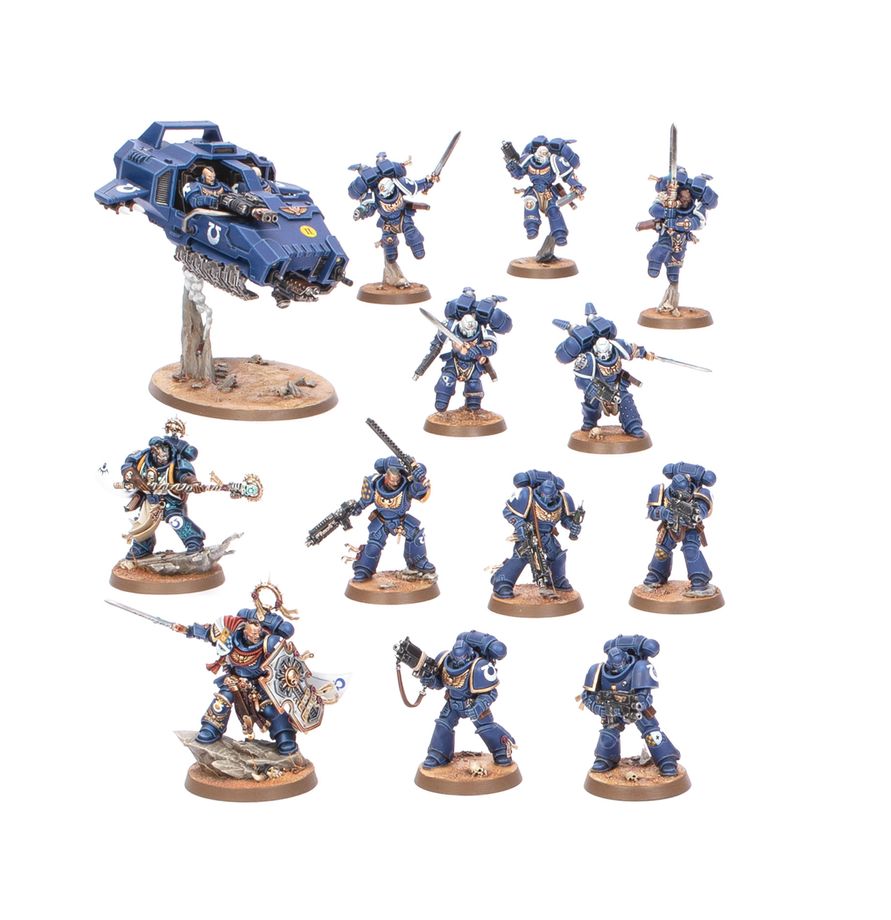 Warhammer 40,000 Getting Started with Space Marines - 11th Edition