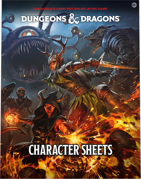 Dungeons & Dragons RPG: Character Sheets (2024) image 0