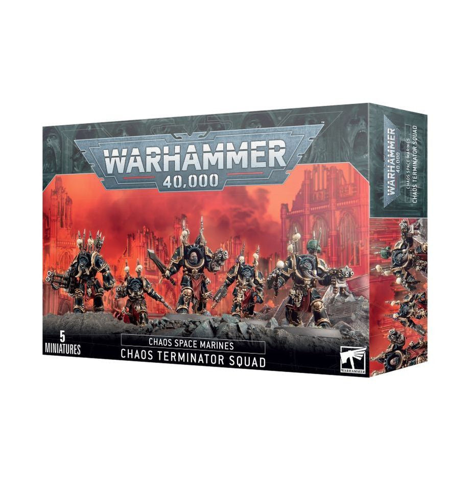 Chaos Space Marines: Chaos Terminator Squad - Warhammer 40,000