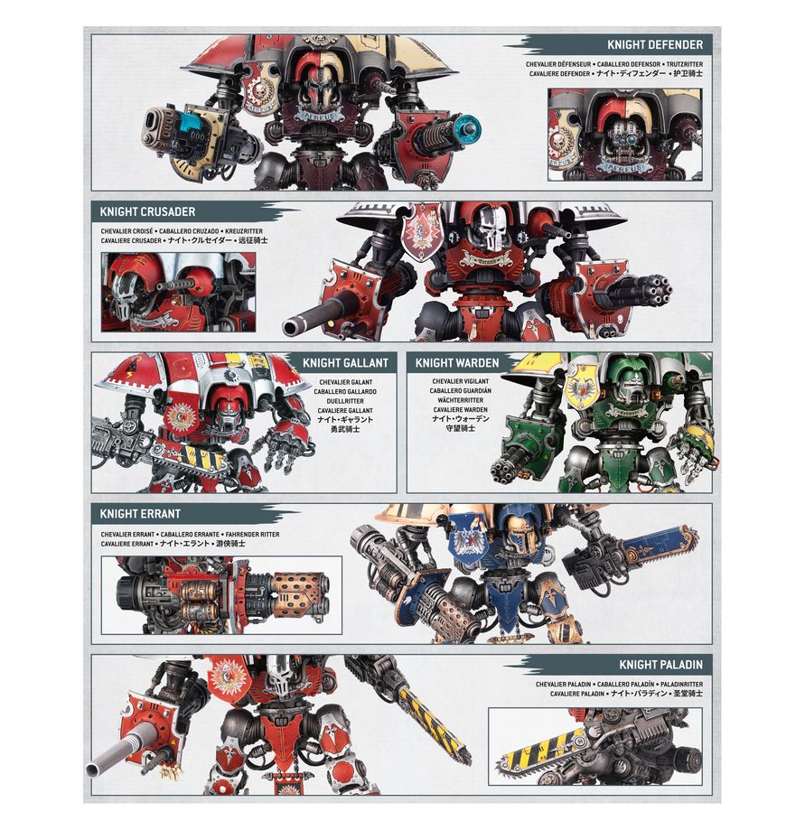 Imperial Knights: Knight Questoris - Warhammer 40,000