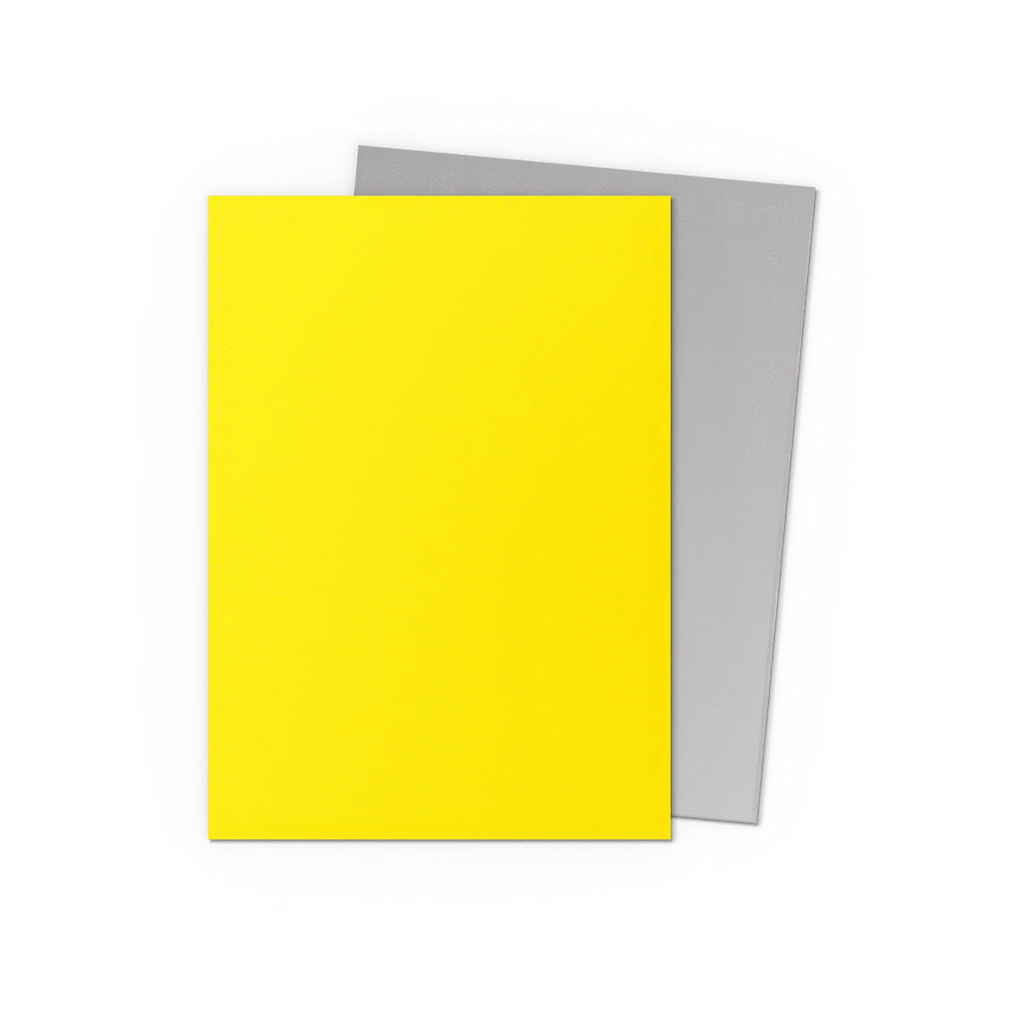 Dragon Shield Sleeves Matte Dual Yellow And Silver 100Ct
