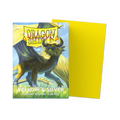 Dragon Shield Sleeves Matte Dual Yellow And Silver 100Ct