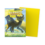 Dragon Shield Sleeves Matte Dual Yellow And Silver 100Ct