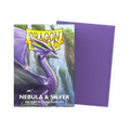 Dragon Shield Sleeves Matte Dual Nebula And Silver 100Ct