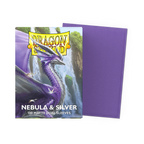 Dragon Shield Sleeves Matte Dual Nebula And Silver 100Ct
