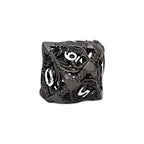 Dragon Hollow Dice Set - Metal/black