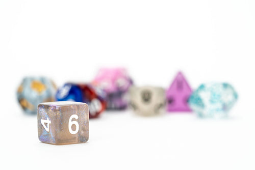 Mystery Misfit Mini Polyhedral Dice (Single Pack with 2 Full Sets)