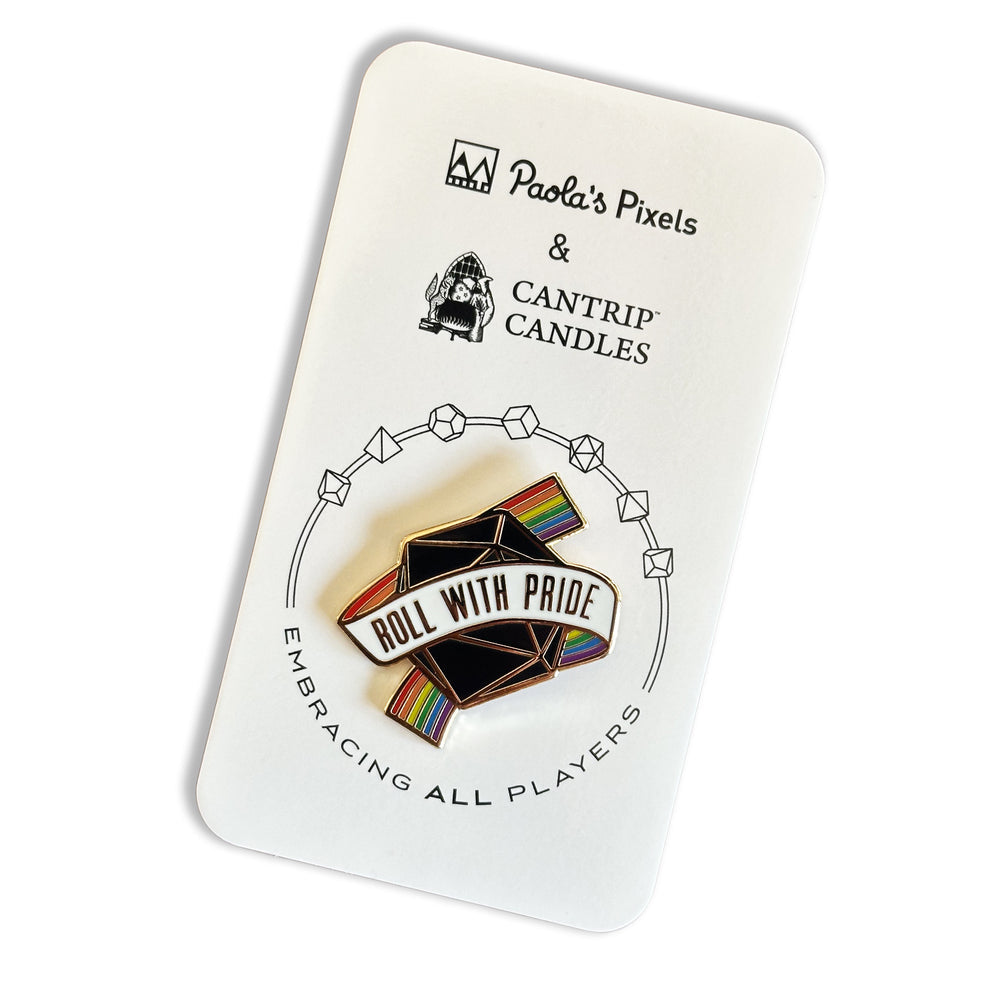 Roll With Pride Enamel Pin