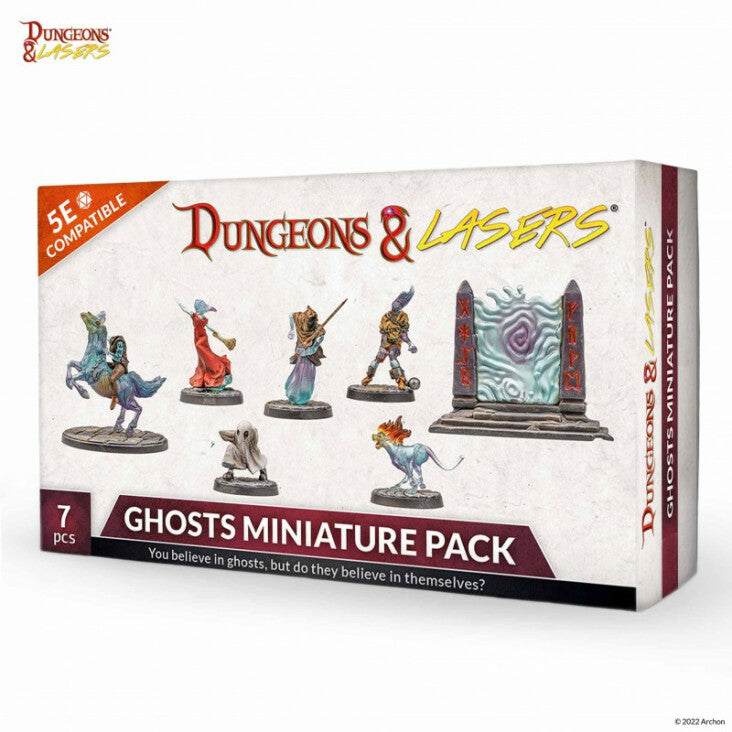 Dungeons & Lasers: Miniatures - Ghosts Miniature Pack image 0