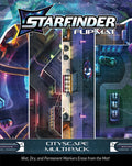 Starfinder RPG: Flip-Mat - Cityscape Multi-Pack image 0