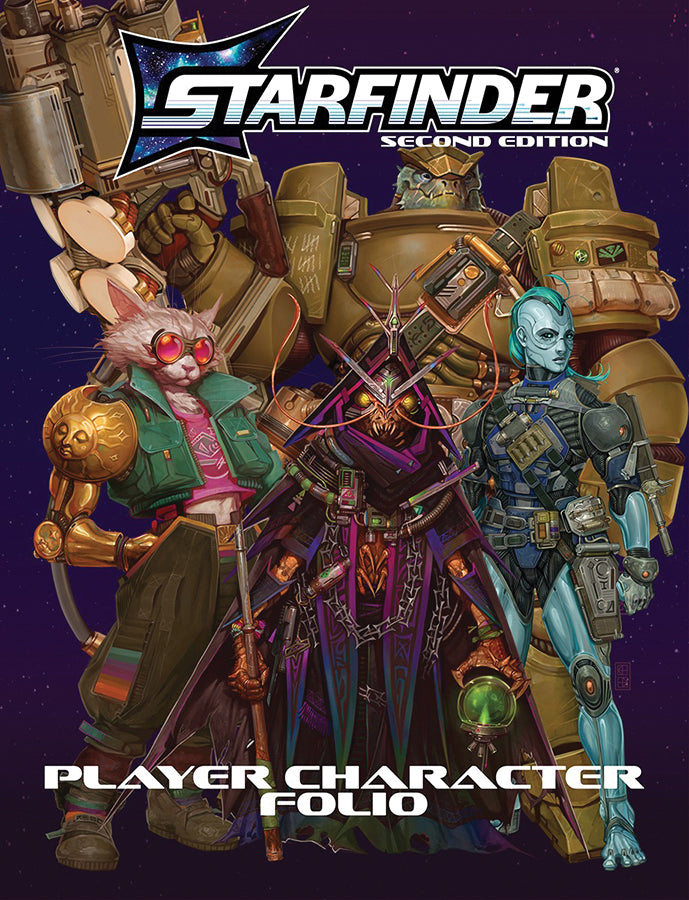 Starfinder RPG: Player Character Folio (S2) image 0