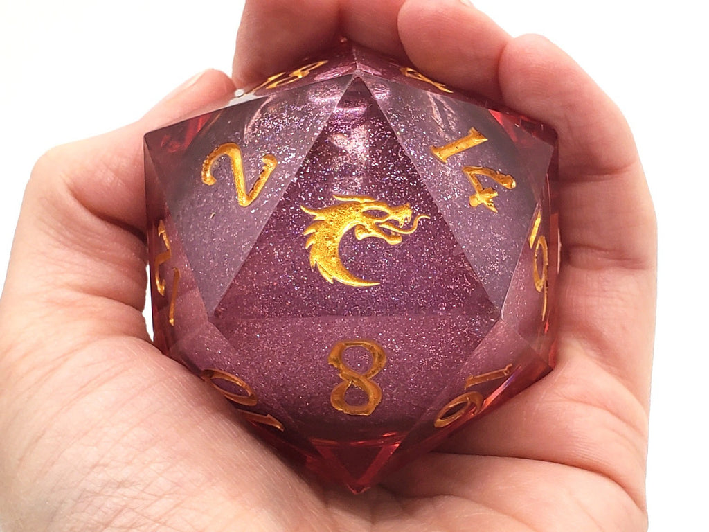 Sharp Edged 55mm D20 - Liquid Infused - Crimson Fury