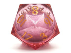 Sharp Edged 55mm D20 - Liquid Infused - Crimson Fury