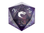 Sharp Edged 22mm D20 - Liquid Infused - Dark Cosmos Fury