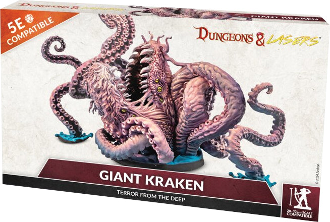 Dungeons & Lasers: Miniatures - Giant Kraken image 0