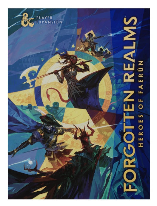 Dungeons & Dragons RPG: Forgotten Realms - Heroes of Faerun Alternate Hard Cover image 0