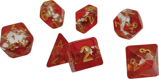 RPG Dice Set (7): Maple Leaf image 0