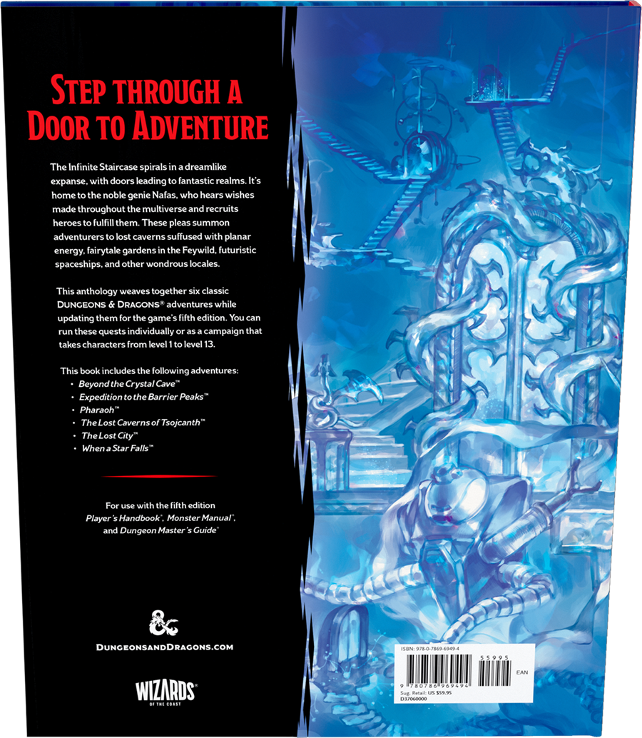 Dungeons & Dragons RPG: Quests from the Infinite Staircase Hard Cover image 1