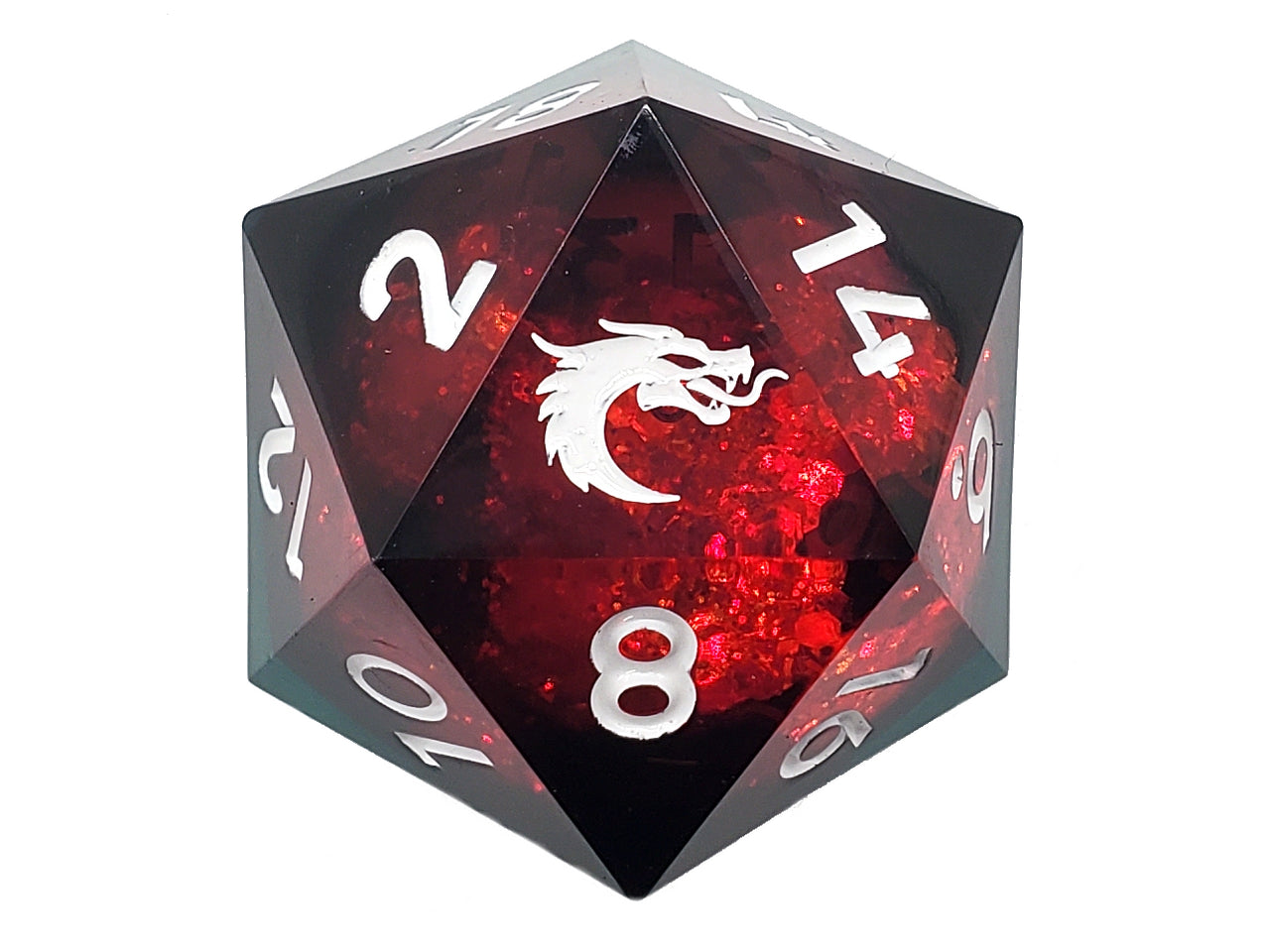 Sharp Edged 35mm D20 - Liquid Infused - Christmas Fury