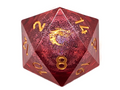 Sharp Edged 22mm D20 - Liquid Infused - Crimson Fury