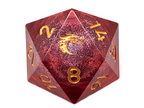 Sharp Edged 22mm D20 - Liquid Infused - Crimson Fury