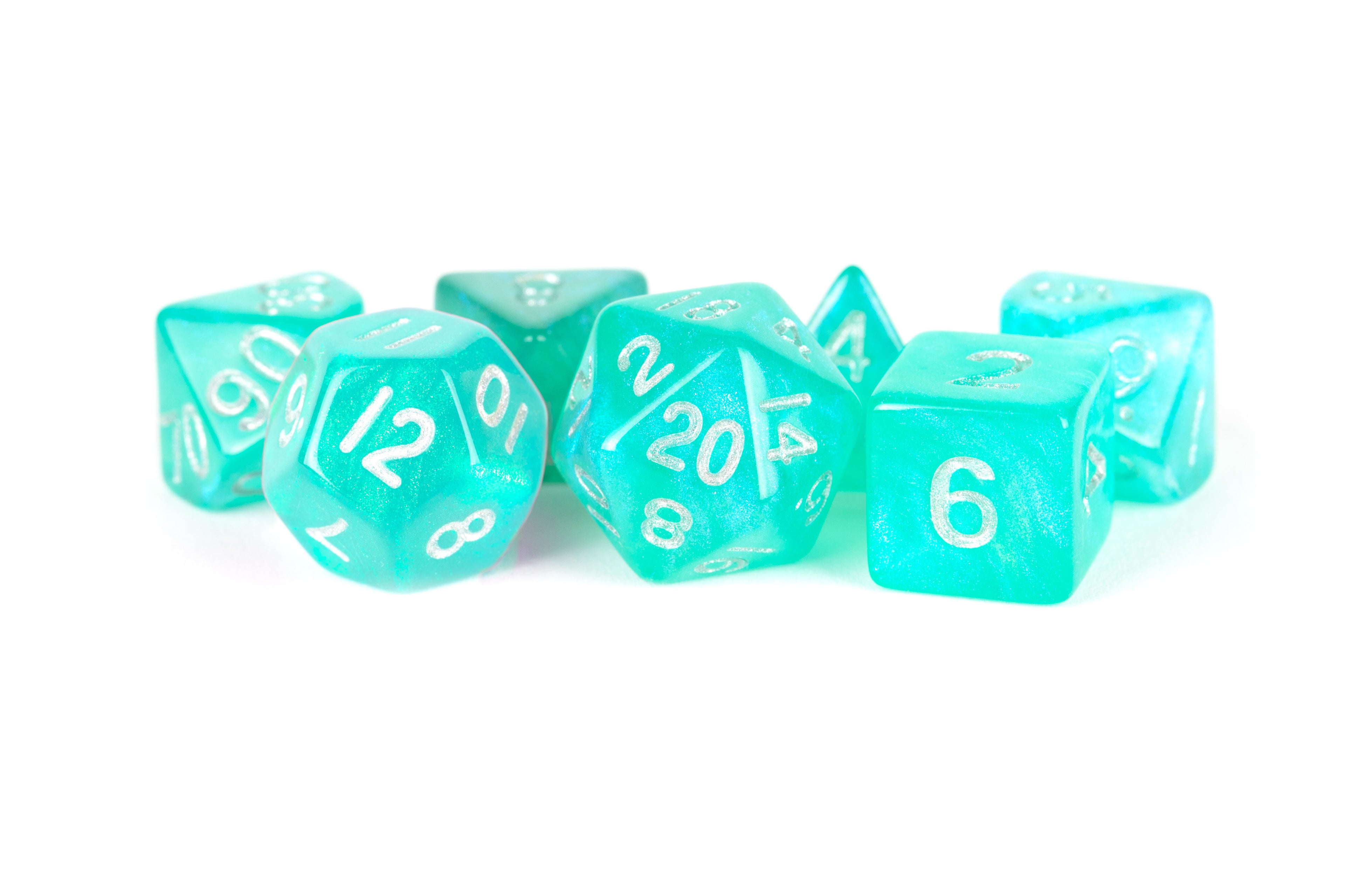 FanRoll Acrylic 7 DICE SET 16mm