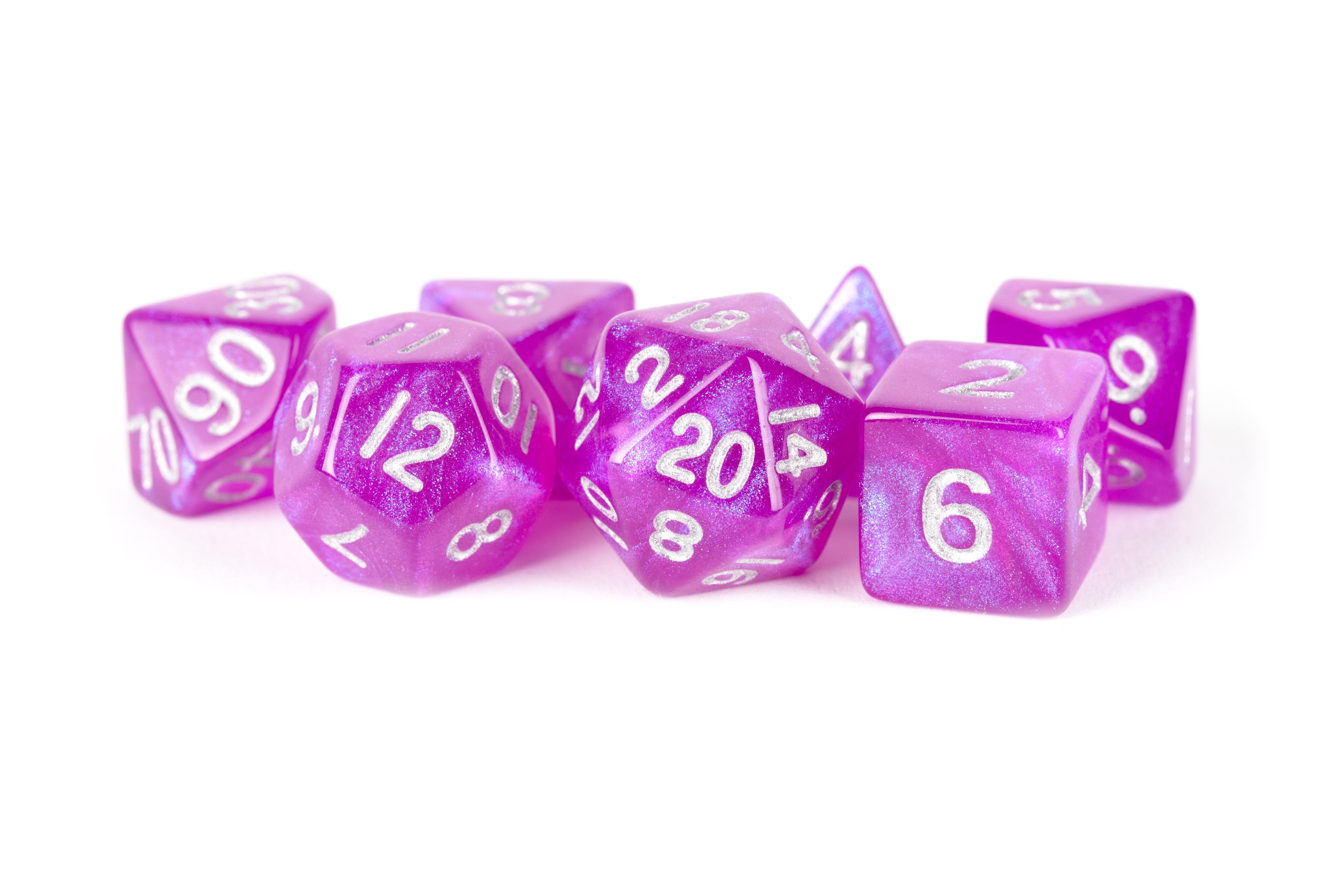 FanRoll Acrylic 7 DICE SET 16mm