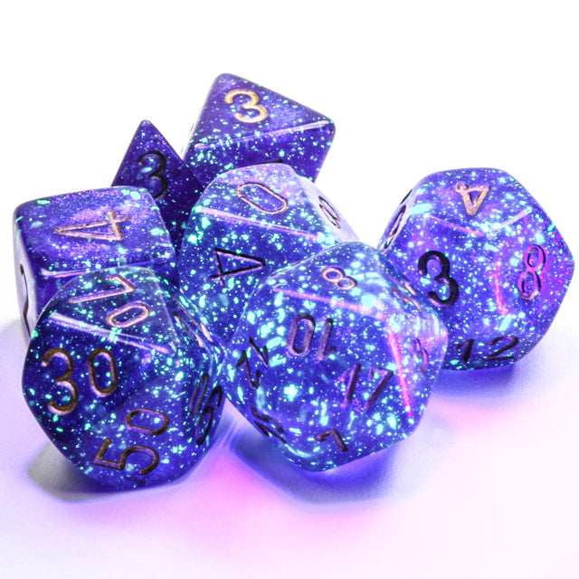 Borealis 7-die Set Royal Purple/gold Luminary