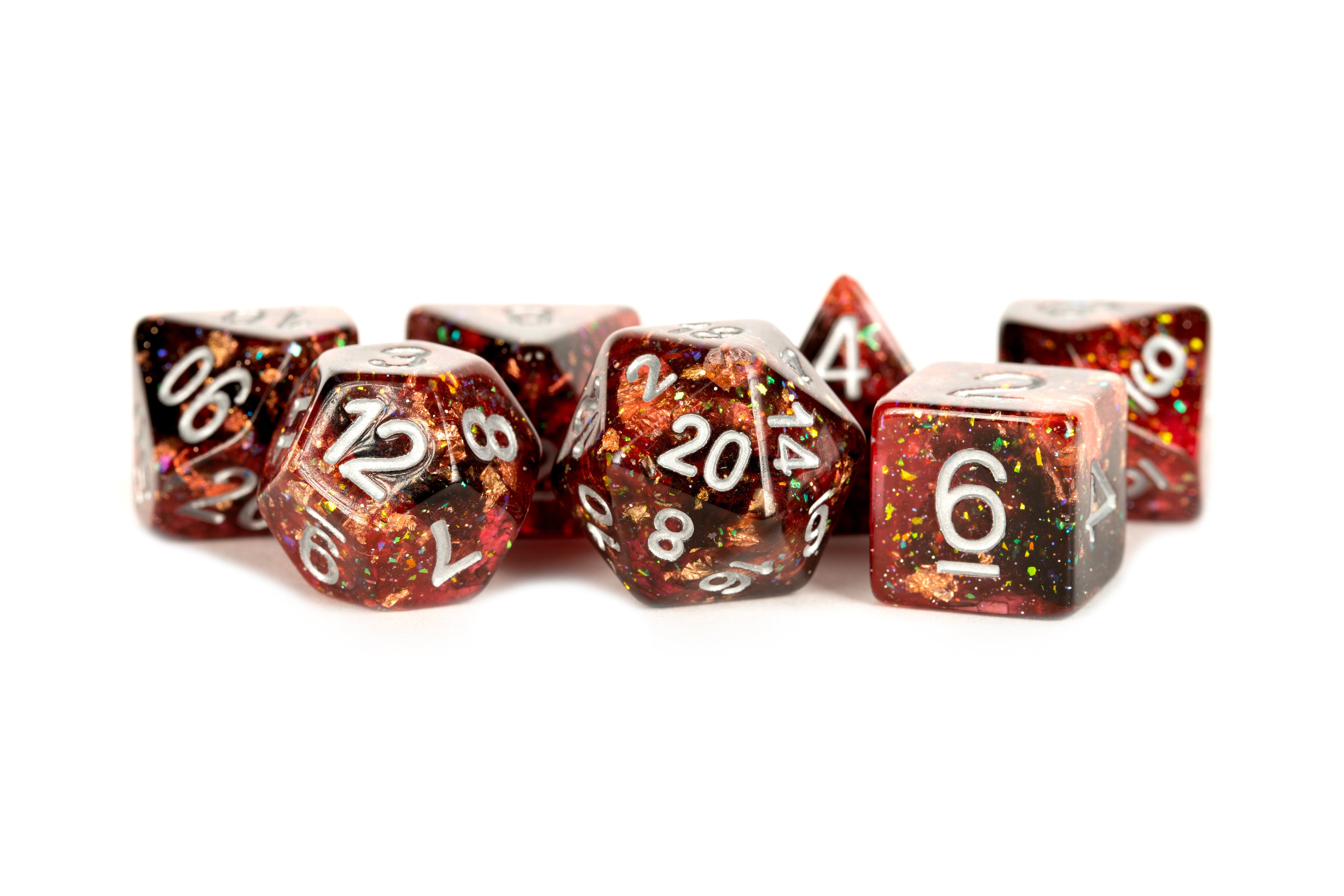 FanRoll RESIN 7 DICE SET 16mm