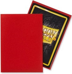 Dragon Shield Sleeves Matte Crimson 100ct