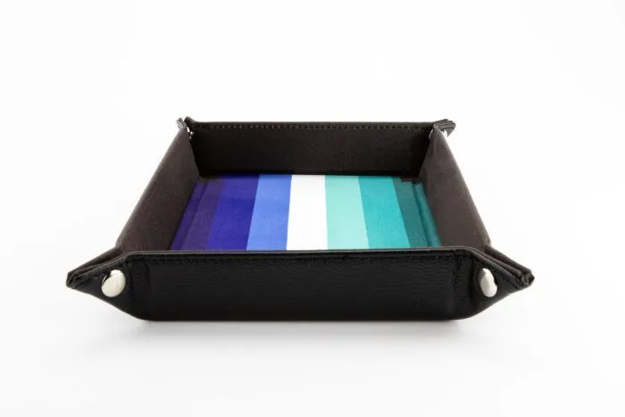 Fold Up Dice Velvet Tray Pride Gay Men