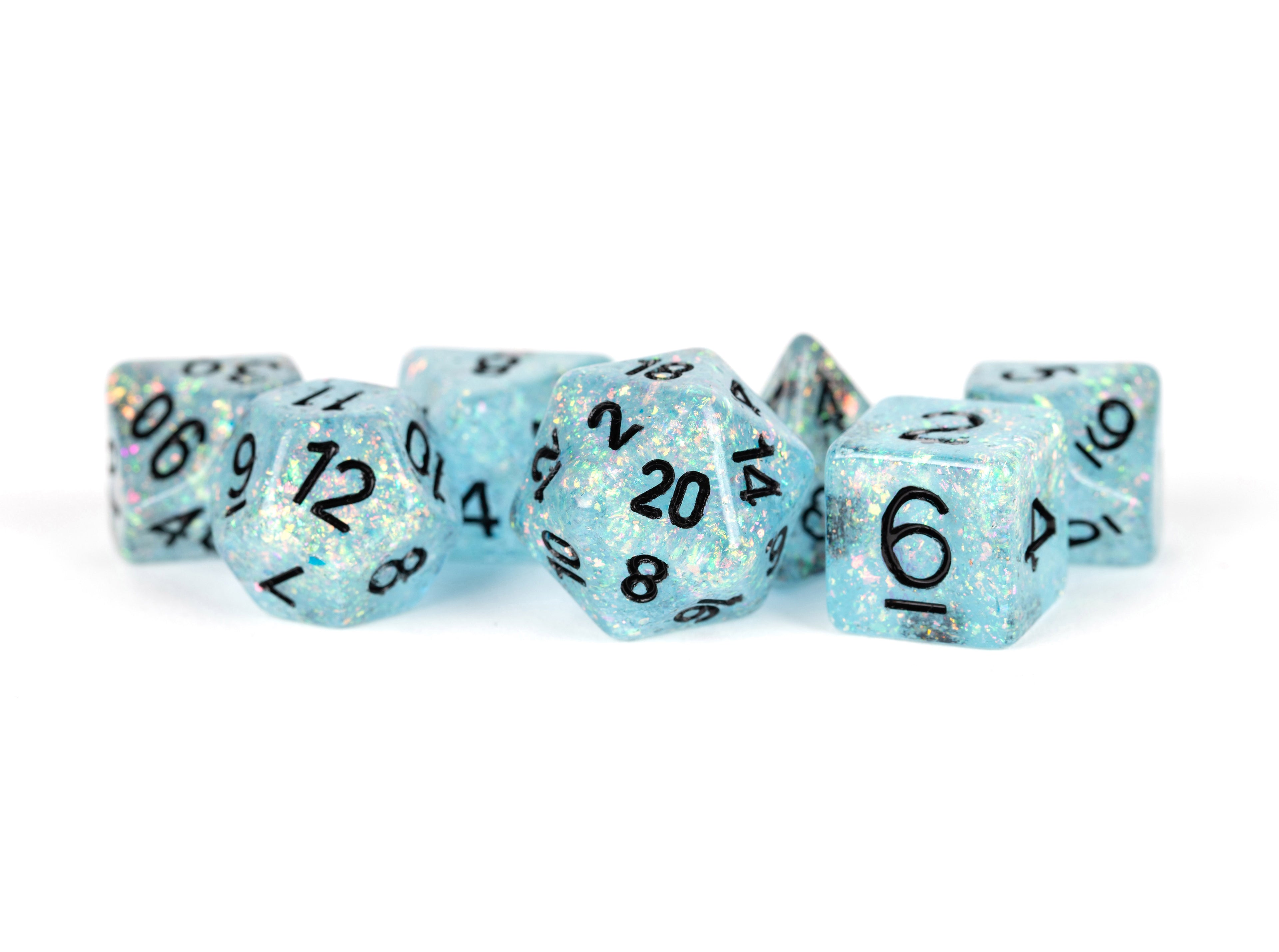 FanRoll RESIN 7 DICE SET 16mm