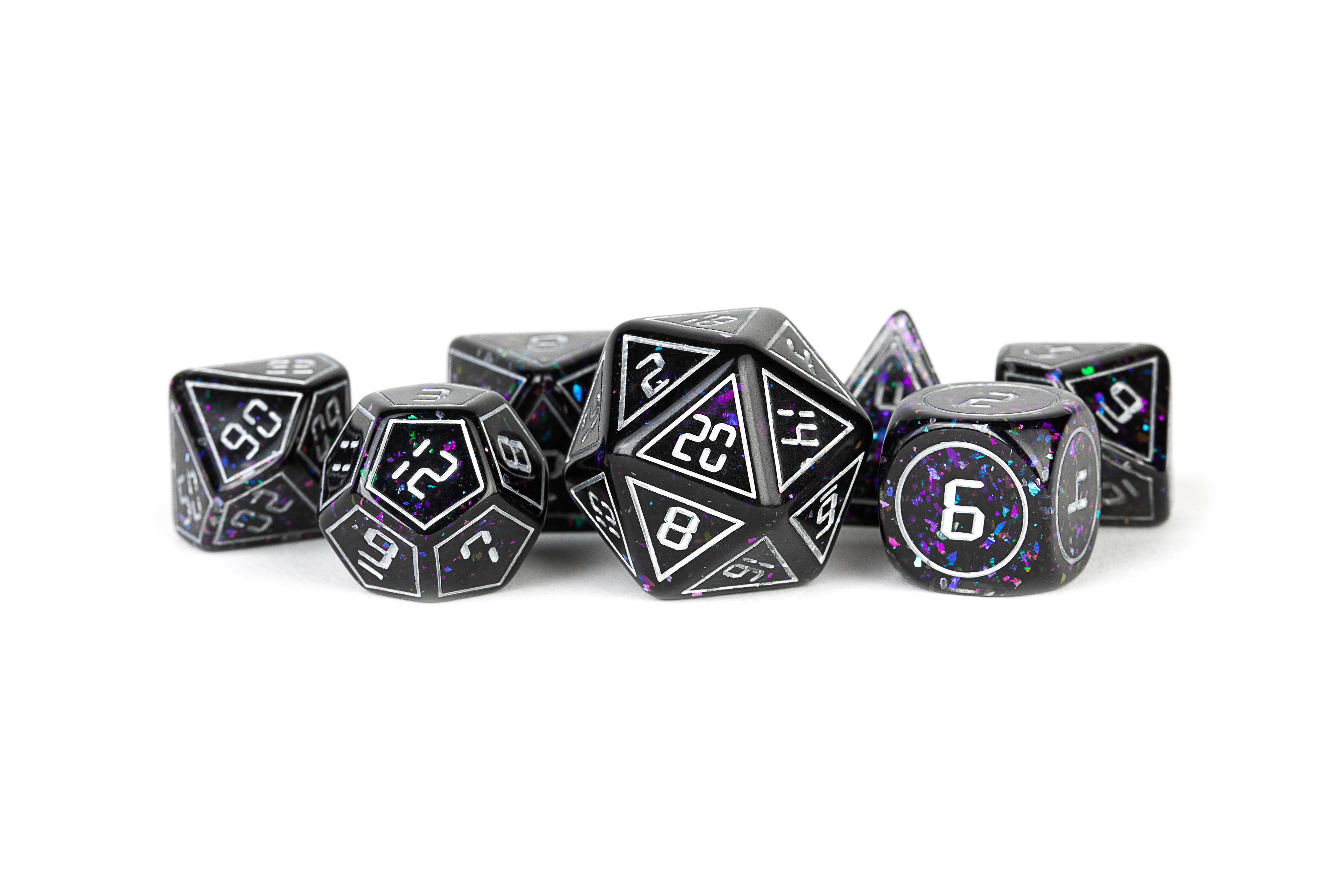 FanRoll RESIN 7 DICE SET 16mm