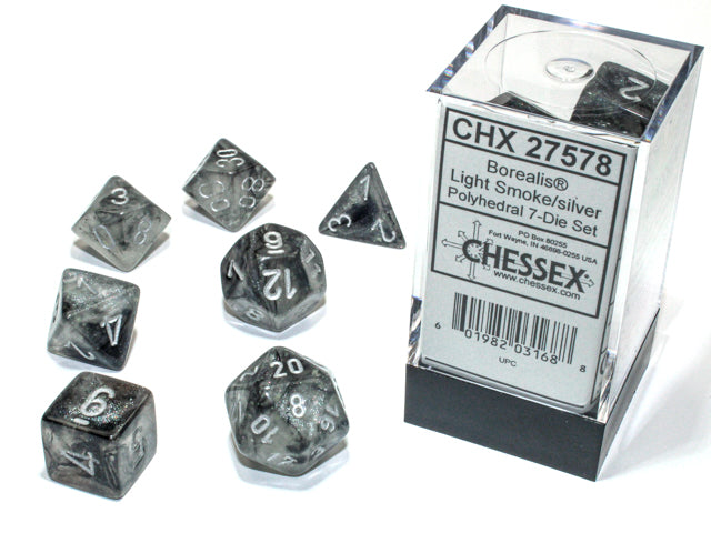 Borealis 7-die Set Light Smoke/silver Luminary