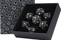 Dragon Hollow Dice Set - Metal/black