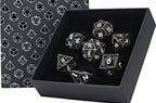 Dragon Hollow Dice Set - Metal/black